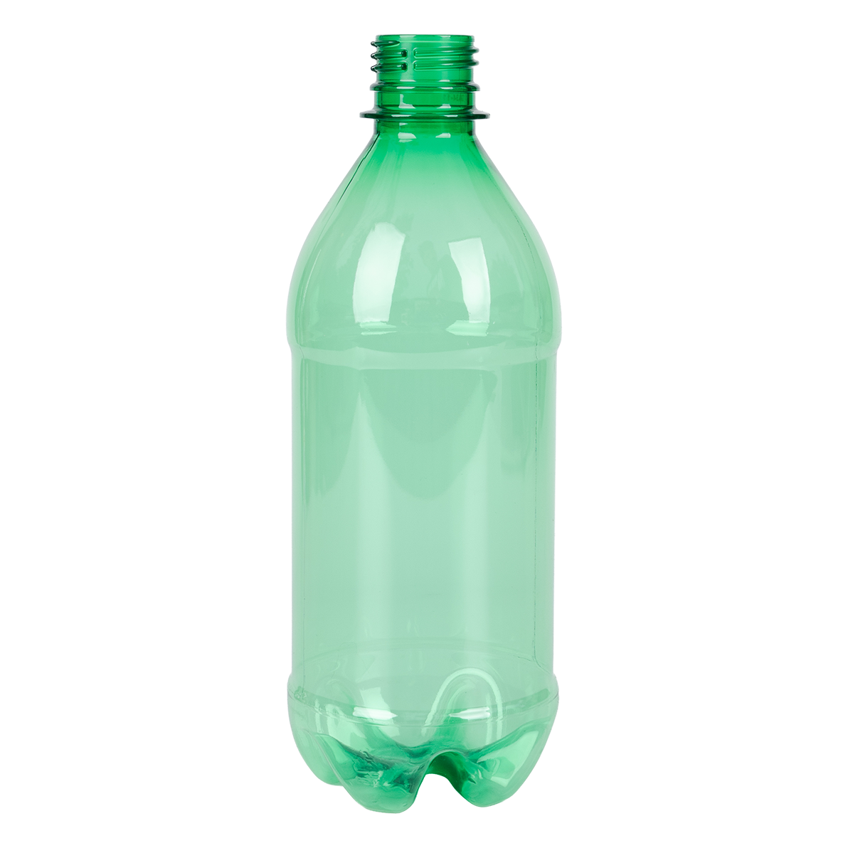 PET Bottles 500mL Green, 24/Case